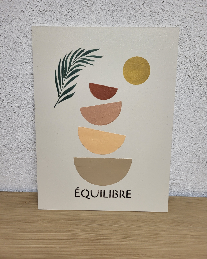 Tableau Equilibre Ecume