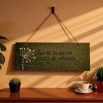 pancarte personnalisée pour la famille en décoration murale