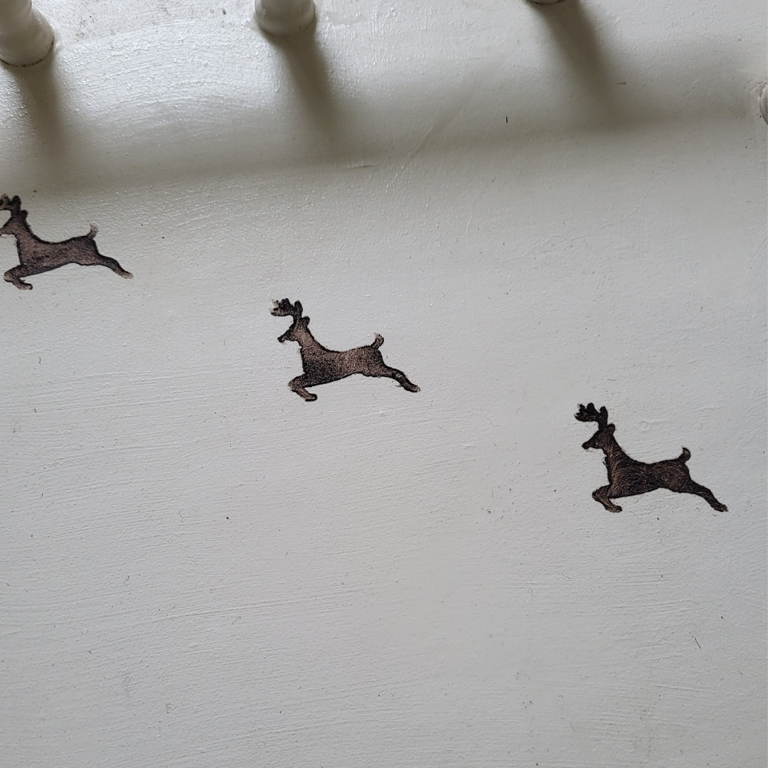 Table de chevet relookée — L'art de décorer